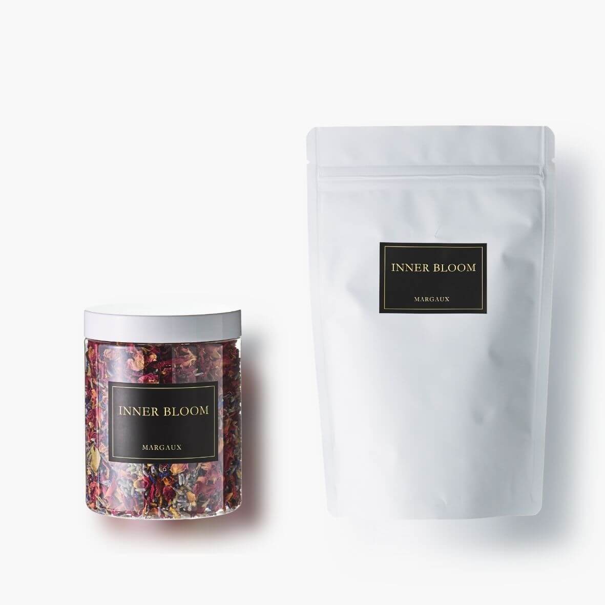 バラ香る夜に、とろける時間｜INNER BLOOM　本体220g+詰め替え用